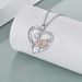 Hot Sale Heart Shaped Mom Necklace Female Simple Double Heart Clavicle Necklace_ipsvogv.com