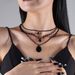 Jewelry Halloween Dark Bat Spider Pendant Retro Fashion Necklace_ipsvogv.com