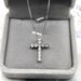 S Pure Silver Diamond Cross Necklace, Ma Siwei Internet Celebrity Same Style Male And Female Pendant_ipsvogv.com