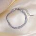 2025 New Japanese And Korean Niche Bracelet, Women's High-end Light Luxury Titanium Steel Bracelet_ipsvogv.com