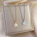 【 Full body titanium steel 】 Real gold necklace in the pentagonal star extremely simple wind furnace, female ins mesh_ipsvogv.com