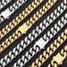 Men's Jewelry Stainless Steel Smooth Buckle Encryption Four Sided Grinding Cuban Necklace Real Gold Electroplating Hip Hop Titanium Steel_ipsvogv.com