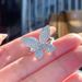 Designer Cao Shi's New Fashionable Grand Light Luxury Bow Ring, Female Internet Red Super Immortal Butterfly Ring_ipsvogv.com