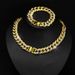 New 16mm Bubble Alloy Cuban Hip Hop Personalized Simple Fashion Men's Necklace_ipsvogv.com