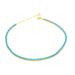 Trendy Hip-Hop Colorful Zircon Necklace For Women Ins Style Niche High-End Full Diamond Tennis Chain Choker_ipsvogv.com