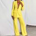Women's fashion long sleeve suit straight trouser suit_ipsvogv.com