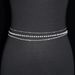 Sexy Multi Layer Rhinestone Pearl Belt Waist Chain Body Chain_ipsvogv.com