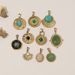 Women's Jewelry Necklace Pendant Accessories Titanium Steel Jewelry Accessories A Variety Of DIY Natural Stone Drop Oil Pendant_ipsvogv.com