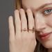 Green Moss Combination Ring Female S925 Silver Personality Unique Water Grass Agate Ring Light Luxury_ipsvogv.com