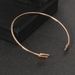 Adjustable Opening Arrow Bracelet, Fashionable And Minimalist Women's Bracelet Accessory Batch_ipsvogv.com