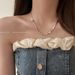 Minimalist Fashion Niche Design Sense Titanium Steel Necklace, Versatile Temperament For Women, Collarbone Chain, 2022_ipsvogv.com