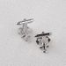 High end French alloy electroplating ship anchor rudder cufflinks metal men's personalized shirt suit sleeve needles_ipsvogv.com
