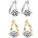 New Earrings Korean Ins Style Temperament Irregular Earrings Fashionable Simple Light Luxury Earrings_ipsvogv.com