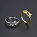 Internet Celebrity Style Ins Style Simple Hug Ring Unisex Opening Adjustable Electroplating Color Preserving Hug Index Finger Ring_ipsvogv.com