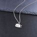 Hug cat couple necklace girlfriends cute men and women titanium steel pendant sisters stitching stainless steel fashion jewelry_ipsvogv.com