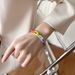 Hip Hop Colorful Rainbow Titanium Steel Bracelet Ins Niche Non-Fading Unisex Accessories_ipsvogv.com