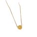Body 【 Full Titanium Steel 】 Extremely Simple And Stylish Xizi Round Brand Furnace Genuine Gold Necklace For Women 【 】_ipsvogv.com