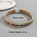 2024 New American Style Couple Bracelet with Small denomination Zircon Inlaid Women's Multi layer Bracelet, Personalized_ipsvogv.com