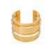B2338 Fashionable Metal Multi layered Scattered with Personalized Smooth Design and Cold Wind Opening Bracelet_ipsvogv.com