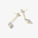 Simple Temperament Fashion Earrings New Drop Chain Pendant Earrings Temperament Inlaid Zircon Earrings_ipsvogv.com
