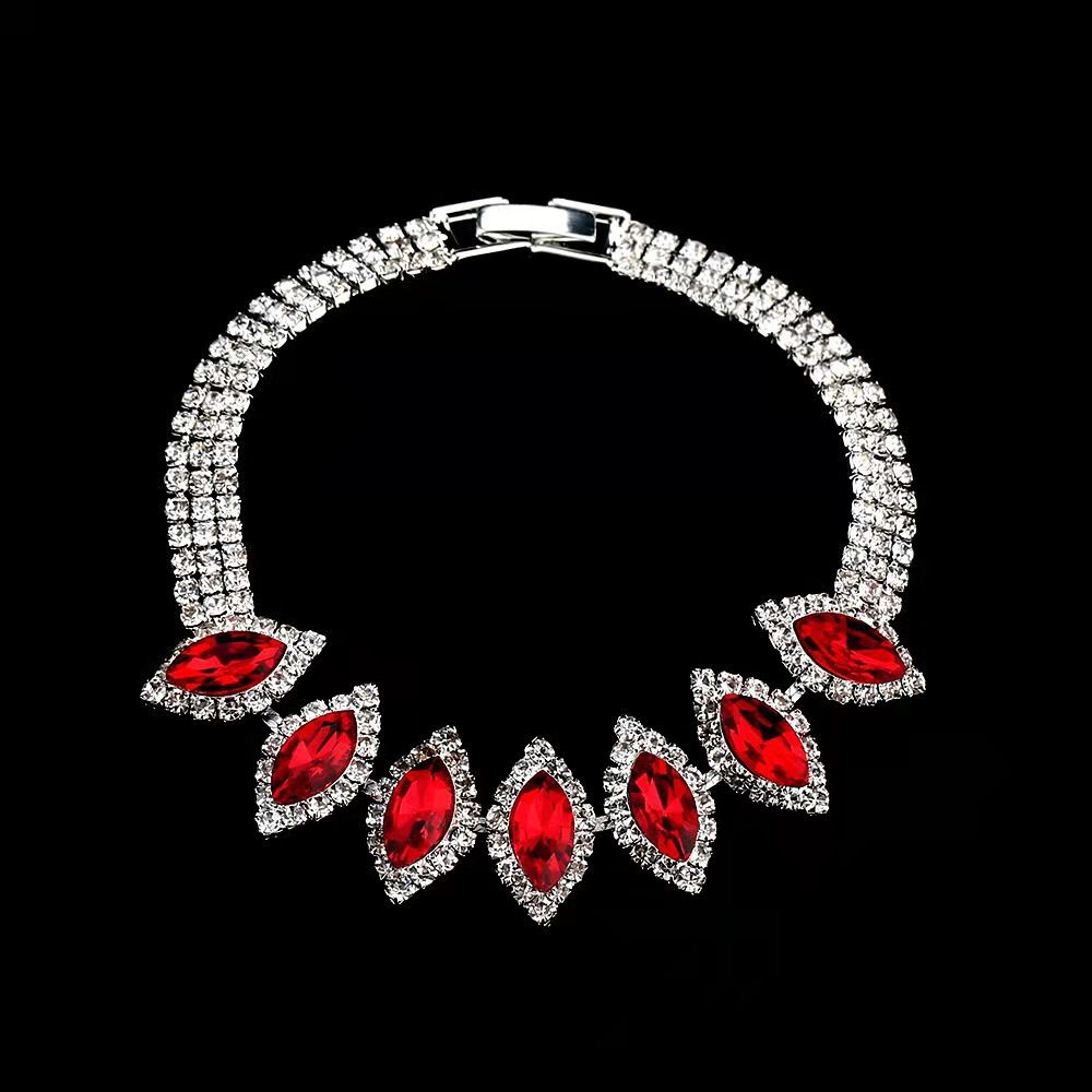 Jewelry Fashion Accessories Party Women's Heart Necklace And Earring Set_ipsvogv.com