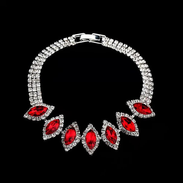 Jewelry Fashion Accessories Party Women's Heart Necklace And Earring Set_ipsvogv.com