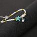 Conch, Starry Bead, Female Beach Ankle, Bohemian Style_ipsvogv.com