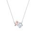 Love Forever Accompany The Heart Necklace Female Element Crystal Clavicle Necklace Female_ipsvogv.com