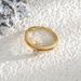 Brass Gold Plated Joint Ring One Piece Delivery Fashion Personality Inlaid Double Zircon Ring_ipsvogv.com