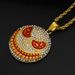 Jack Skellington Skull Cartoon Pendant Hip Hop Titanium Steel Necklace DZ492_ipsvogv.com