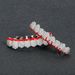 Body Jewelry New Hip Hop Braces Eight Teeth Red Flame Braces Zircon Personalized Halloween Costume Accessories_ipsvogv.com