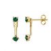 Women's Jewelry Personality Light Luxury Copper 925 Earrings Geometric Earrings Set Inlaid With Diamonds Colored Diamonds Zircon Square Ear Buckles_ipsvogv.com