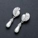 New Jewelry Set Pearl Necklace Earrings Bridal Wedding Evening Dress Accessories_ipsvogv.com