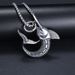 New Nordic Mythical Shark Shaped Titanium Steel Men's Pendant Necklace_ipsvogv.com
