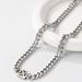Titanium steel Cuban chain necklace men's trendy brand all match chain accessories men's men's high end sweater sweater chain_ipsvogv.com