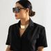 Wide Version Glossy Metal Collar Necklace Female, European And American Fashion Trend, Concave Shape Fashionable Collarbone Chain Chocker_ipsvogv.com