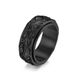 Men's Jewelry Devil's Eye Titanium Steel Ring Rotating Stress Relieve Anxiety Stainless Steel Ring Retro Hand Jewelry_ipsvogv.com
