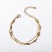 Wind Interval Bead Chain Love Double Layer Bracelet High Grade Women's Stainless Steel Handmade, Small Style Charm_ipsvogv.com