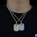 New Full Diamond Hip Hop Cube Pendant Trendy Men's Necklace_ipsvogv.com