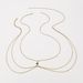 C0642 Sexy Layered Metal Body Minimalist Multi layered Green Diamond Waist Chain_ipsvogv.com