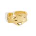 Adjustable Plain Ring Ring, Women's Opening, Men's Jewelry, Simple And Personalized Opening_ipsvogv.com
