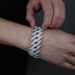 Men's Jewelry Set Fashion Men's Personality Hip Hop New 30mm Wide Thorn Cuban Bracelets_ipsvogv.com