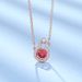 Chinese Style Gourd Necklace For Women High End Light Luxury Crystal Clavicle Necklace_ipsvogv.com