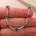 Jewelry Accessories Fashion Bracelets For Women Wedding Anniversary Birthday Gift Gold Color Red Green Zircon_ipsvogv.com
