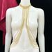 Fashion multi layer rhinestone tassel body chain summer beach party sexy fashion full diamond body chain_ipsvogv.com