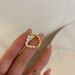 Small Niche Design, Gentle Temperament, Adjustable Size, Pearl Ring, Quality, French Style Fragrance, Air-cooled Light_ipsvogv.com