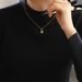 Women's Jewelry Love Necklace Gold Diamond Heart Shaped Lock Necklace Personalized Jewelry_ipsvogv.com