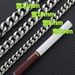 Trendy DJ, Student Singer, Rap Hairstylist, Nightclub, Rock, Street Dance, Hip-hop, Punk, Thick Wide Titanium Steel_ipsvogv.com