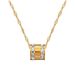Full Body 【 Titanium Steel 】 Zircon Small Barbarian Waist Personality Extremely Simple, Genuine Gold Necklace In The 【 】 Simple,_ipsvogv.com