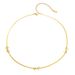 Spot Electroplated Titanium Steel Sweet And Cute Bow Bracelet Necklace Set_ipsvogv.com
